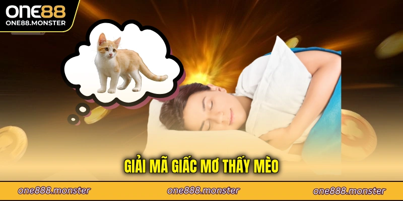 Giải mã giấc mơ thấy mèo