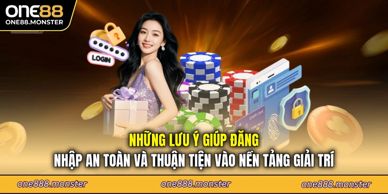 Những lưu ý giúp đăng nhập an toàn và thuận tiện vào nền tảng giải trí